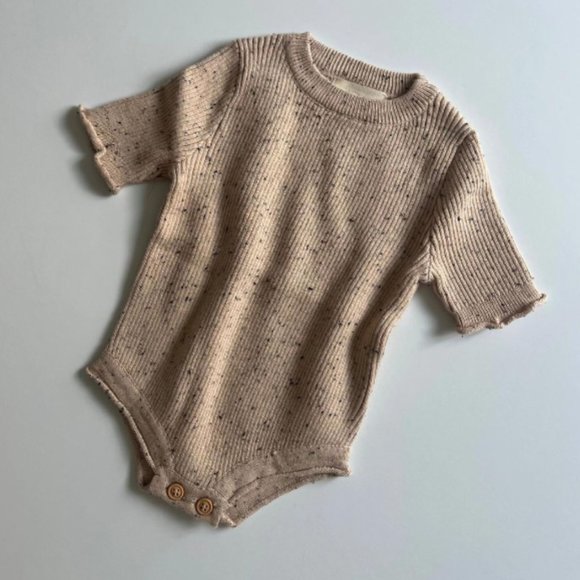 Elvira Speckle Knit Bodysuit - Picture 1 of 5